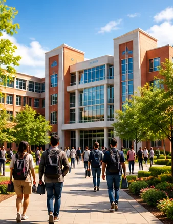 Admissions landing pages